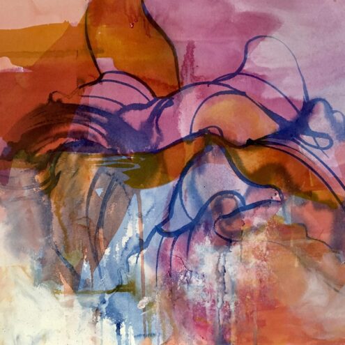Freedom^acrylic on paper – 42x56cm
