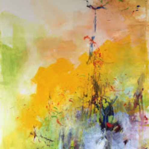 Life^acrylic on paper – 62x47cm