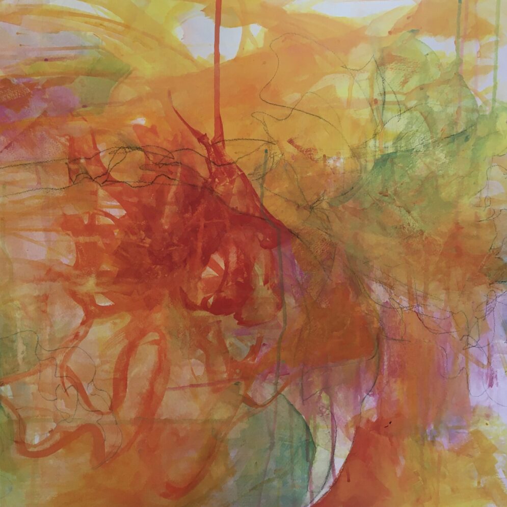 Sounds^acrylic on paper – 55x80cm